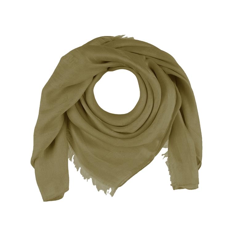 Max Mara Pincio Monogram Tørklæde, Grøn  